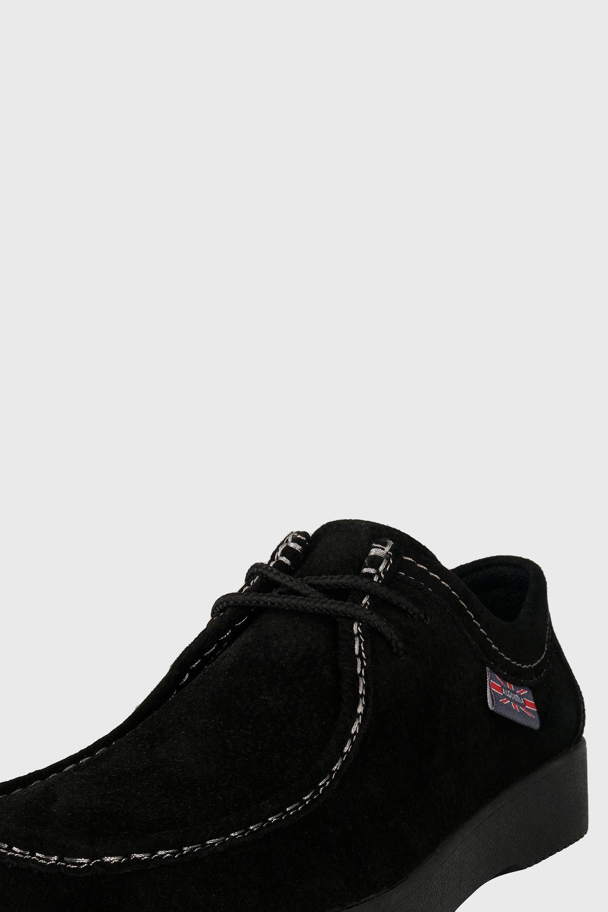 Mocasin de Cuero Soira Negro Alquimia-3
