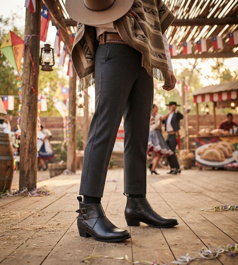 Zapato Cueca Negro UNS-5
