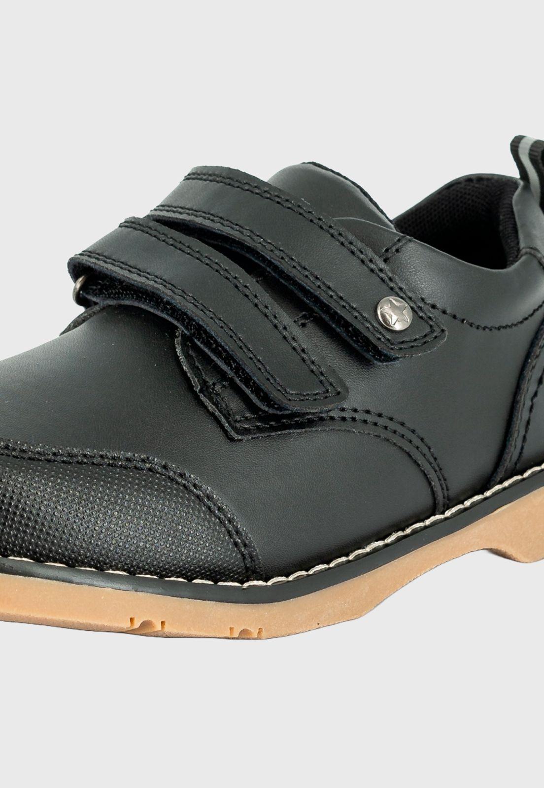 Zapato Escolar Elian Negro Bamboo-3