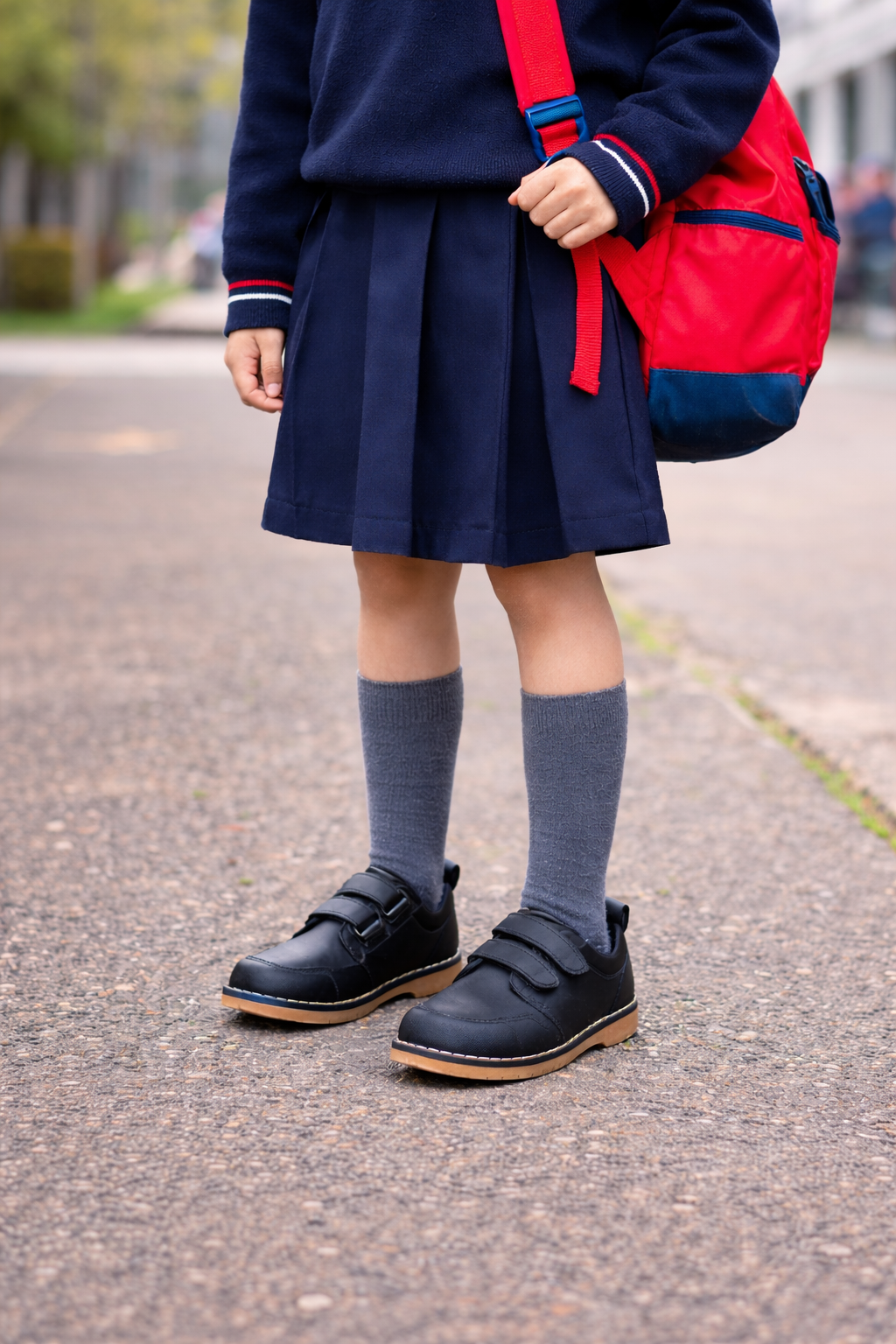 Zapato Escolar Elian Negro Bamboo-4