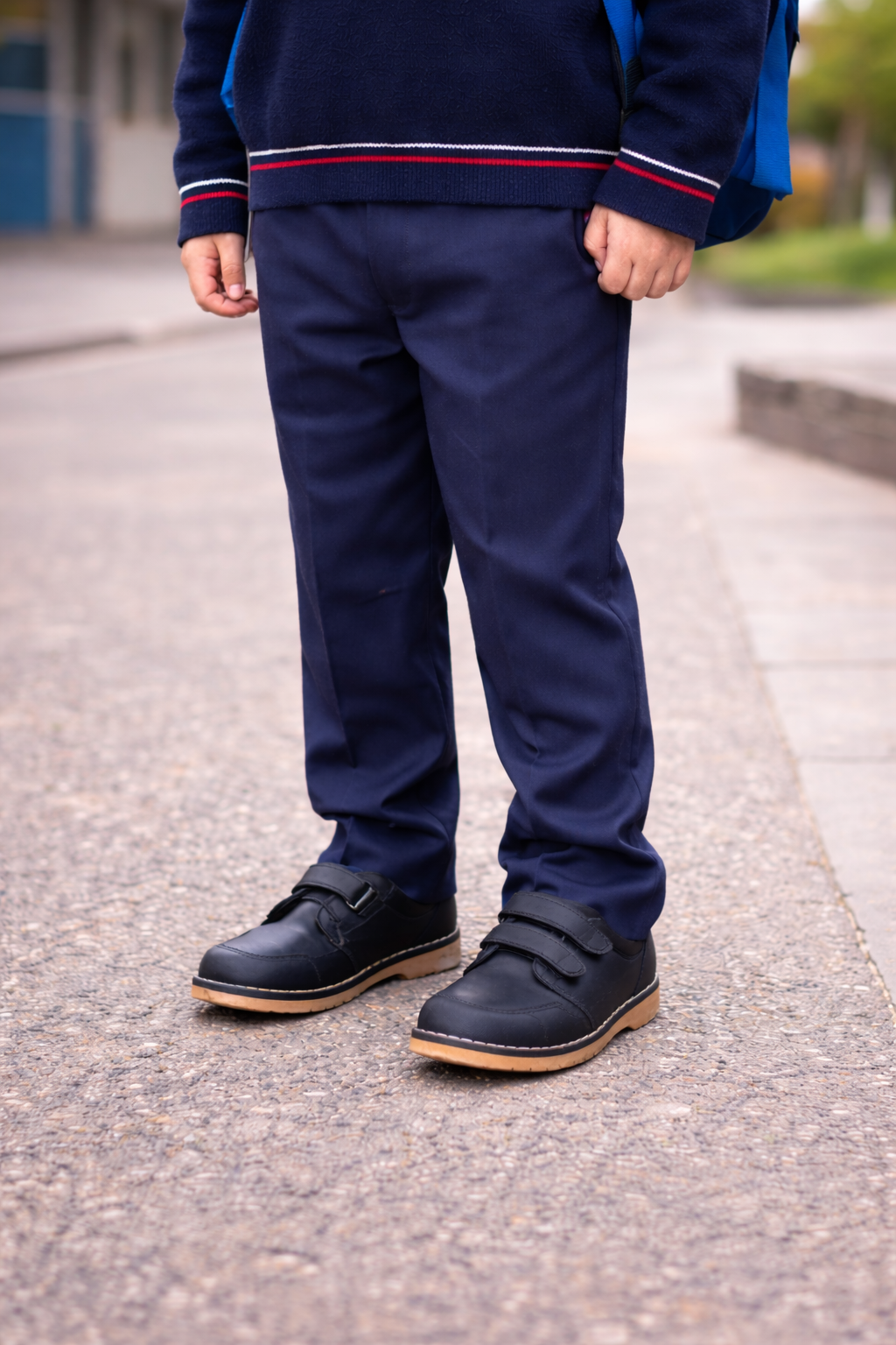 Zapato Escolar Elian Negro Bamboo-5