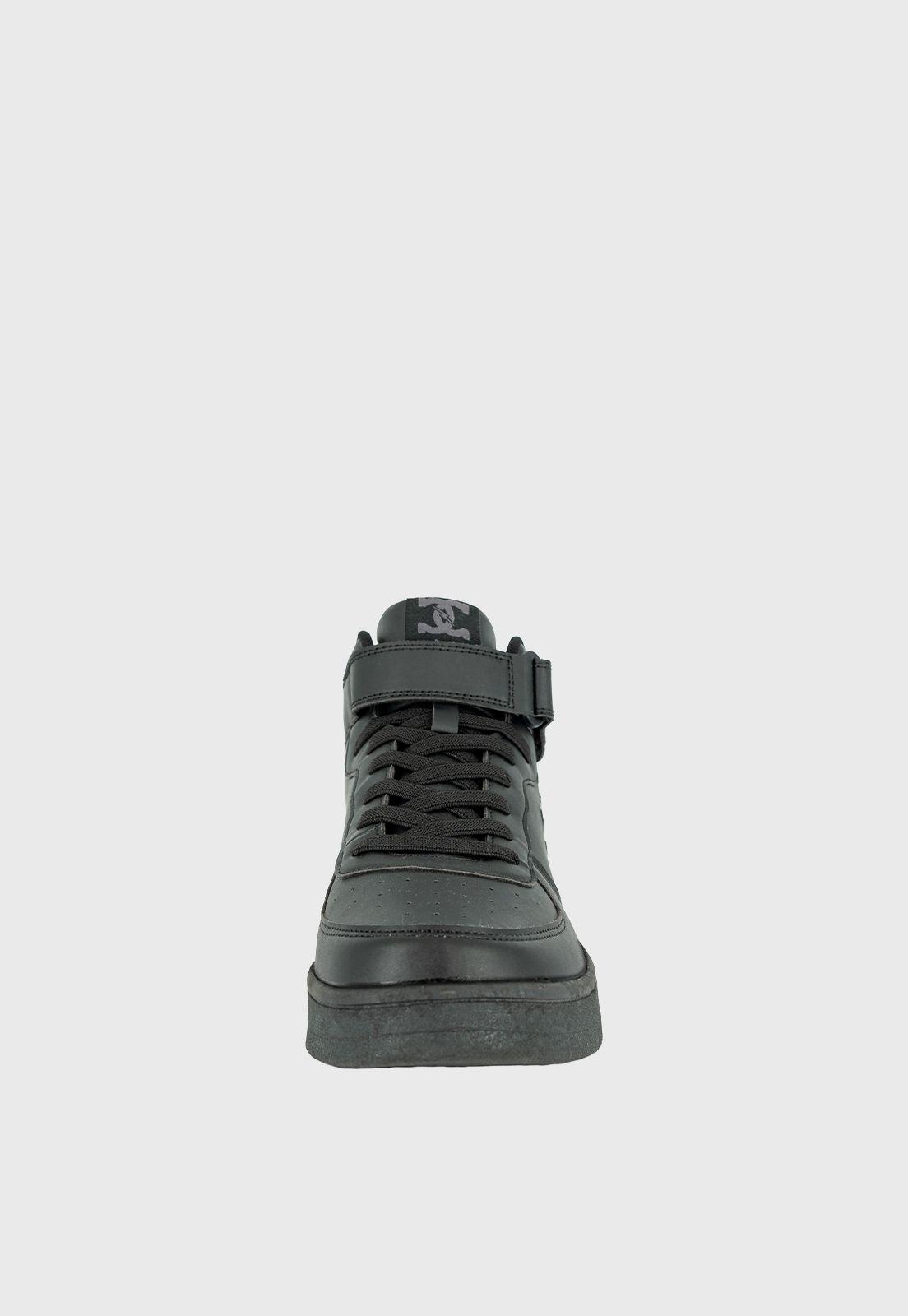 Zapatilla Escolar Miirto Negro UNS-2