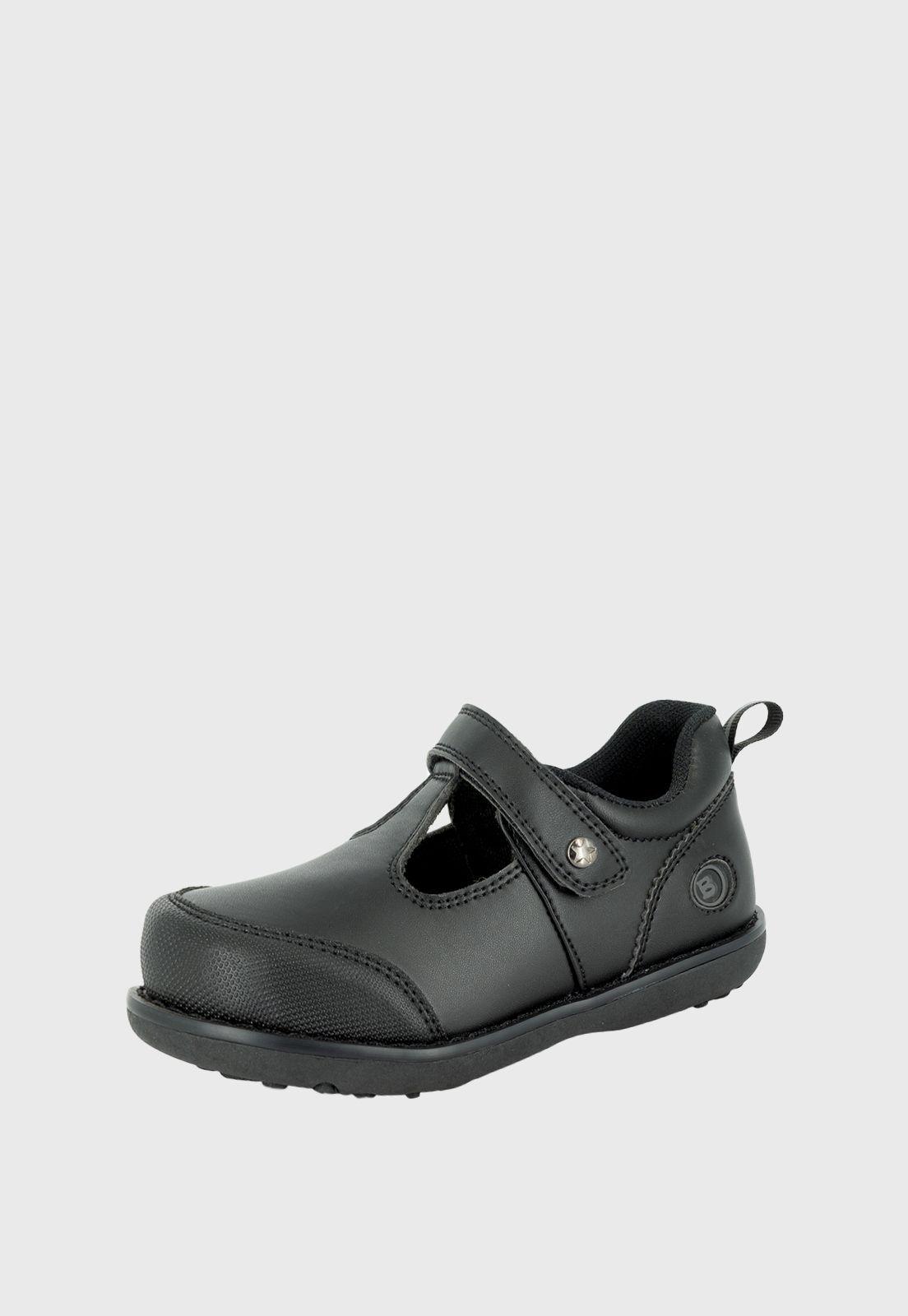 Zapato Escolar Bonete Negro Bamboo-0