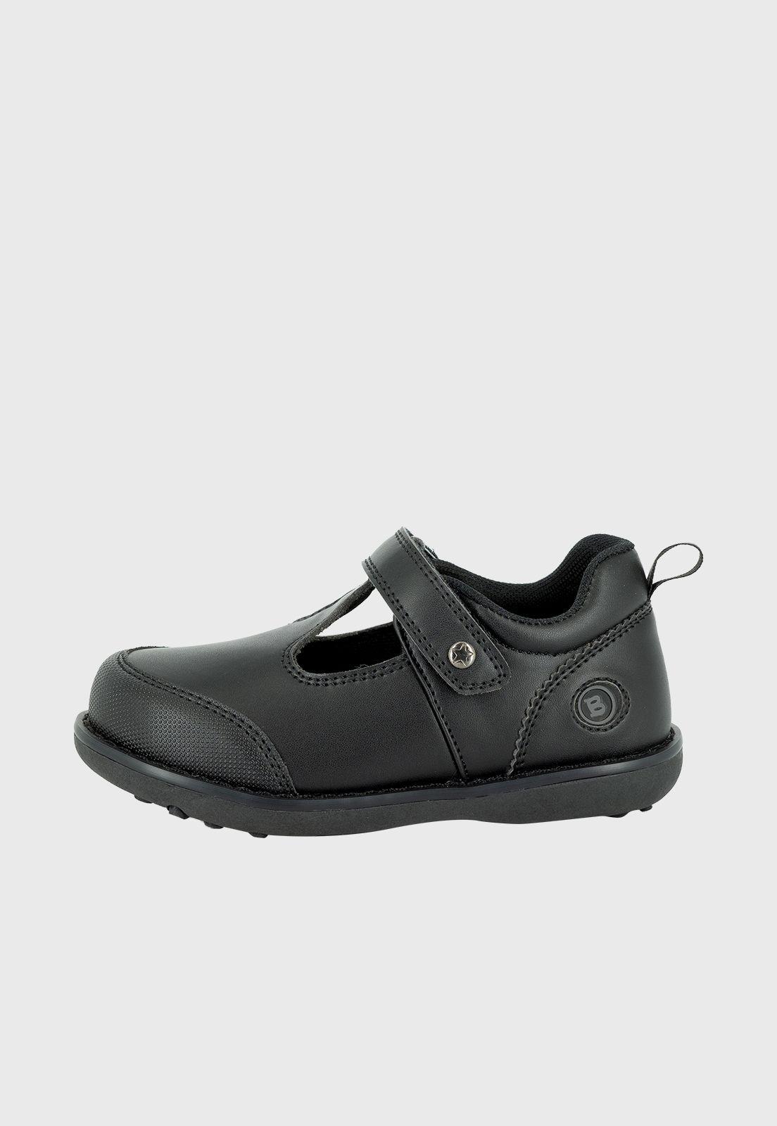 Zapato Escolar Bonete Negro Bamboo-1