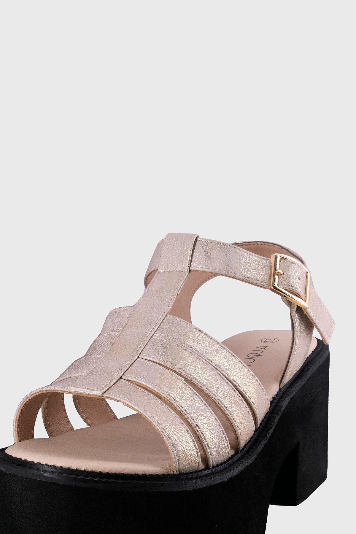 Sandalia Plataforma Gardenia Dorado Alquimia-3