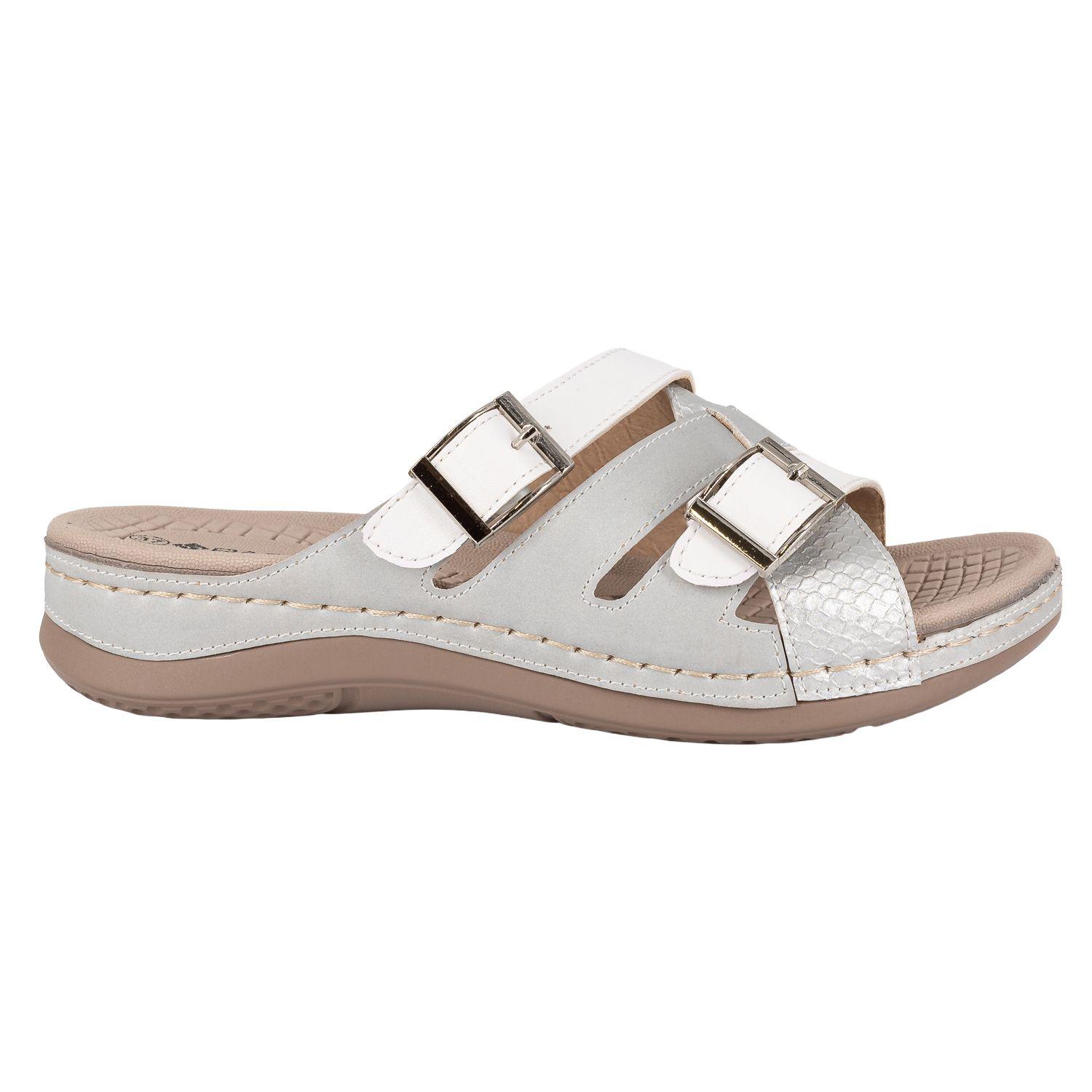 Sandalia Druk Plateado Passer-0