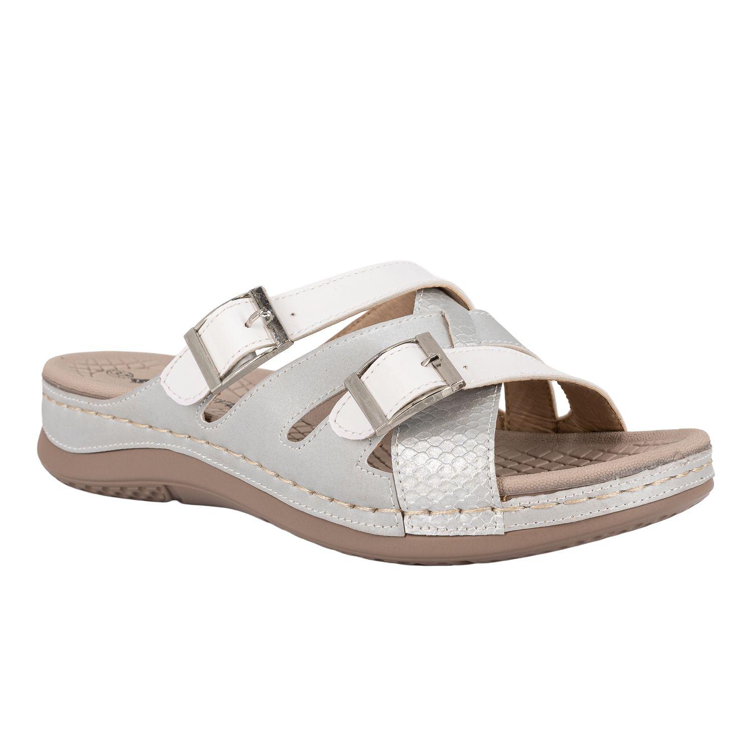 Sandalia Druk Plateado Passer-1