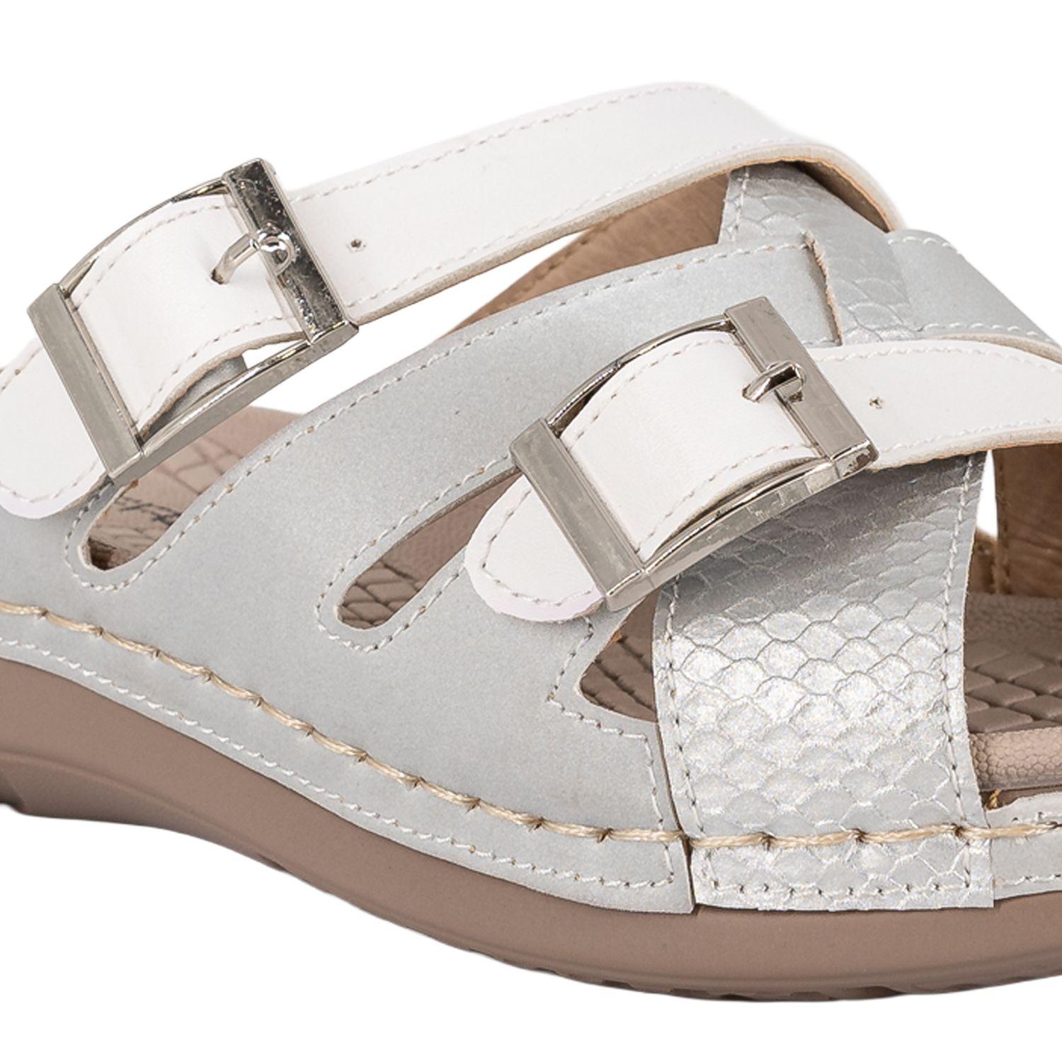 Sandalia Druk Plateado Passer-3