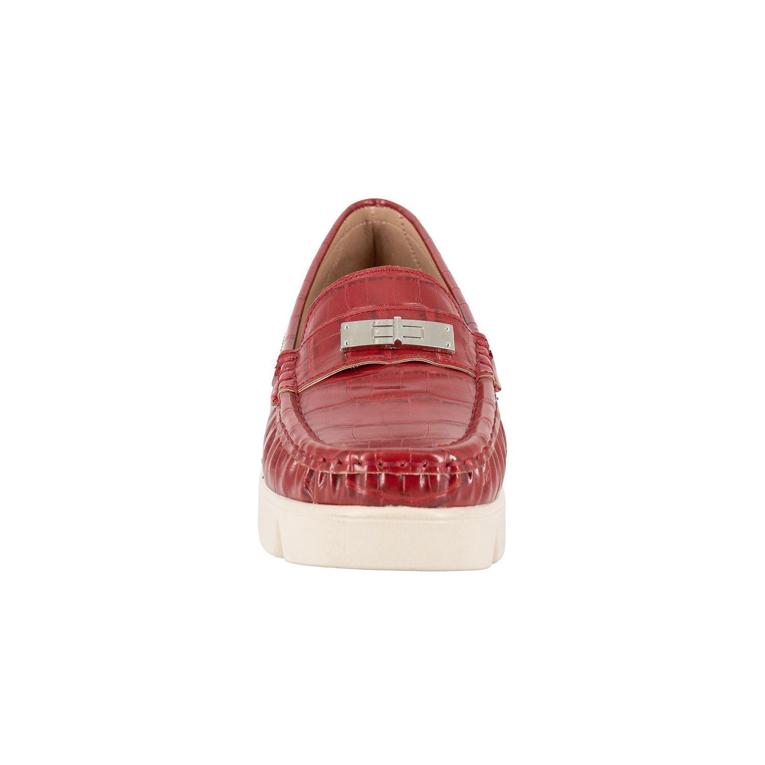Mocasin Casual Abbey Rojo Alquimia-2