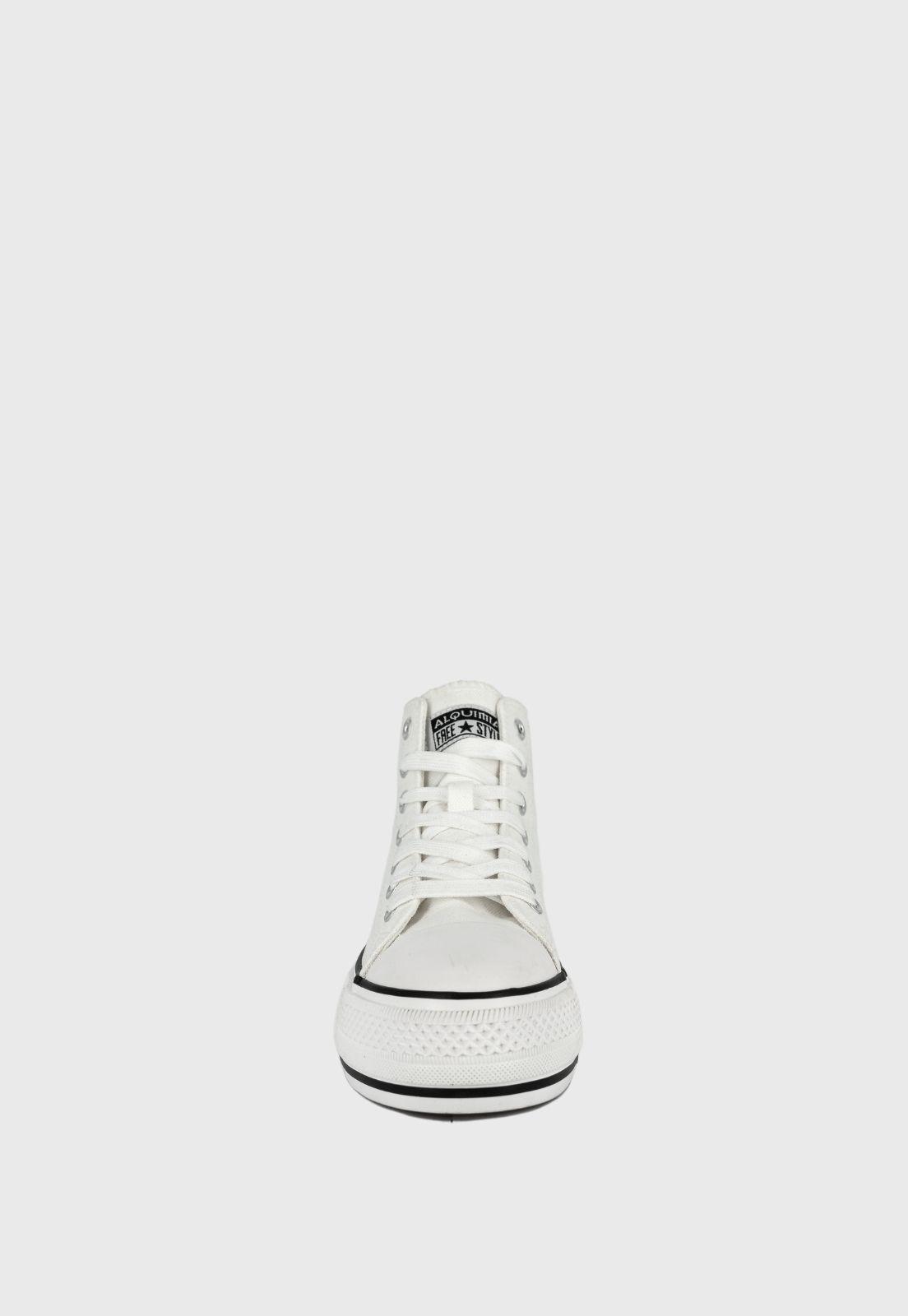 Zapatilla Daphne Blanco Alquimia-2