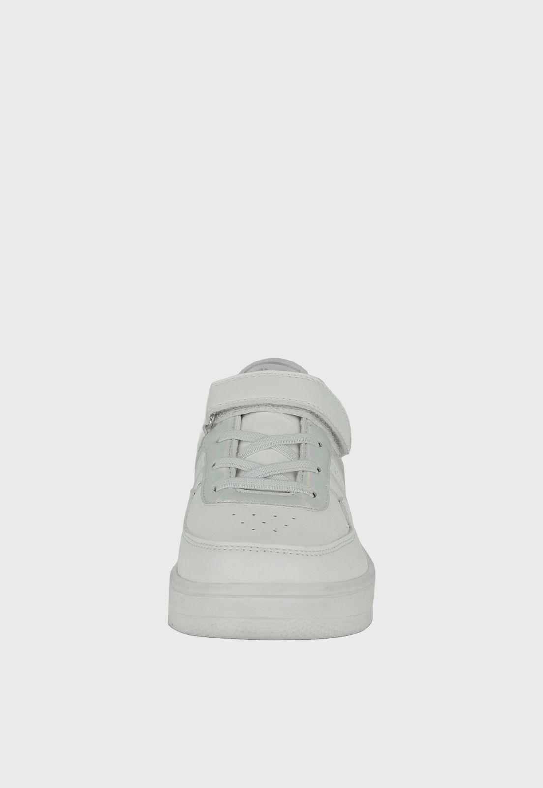 Zapatilla Escolar Jacinto Blanco UNS-2