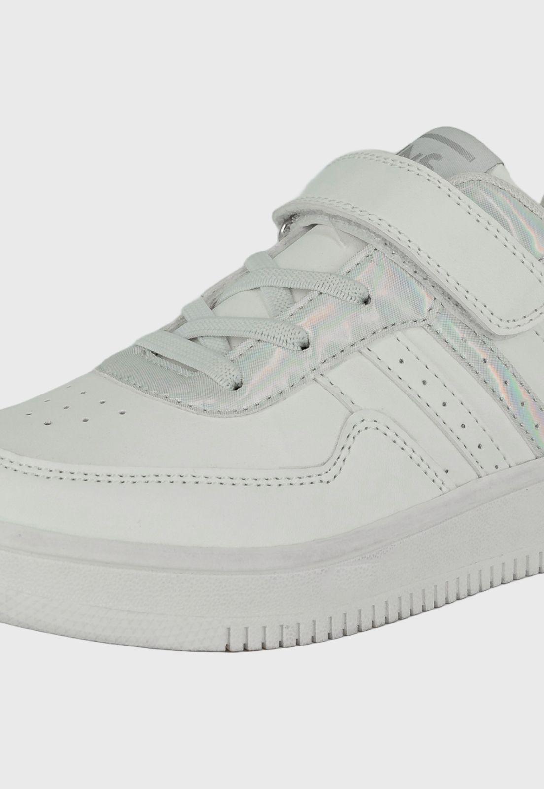 Zapatilla Escolar Jacinto Blanco UNS-3