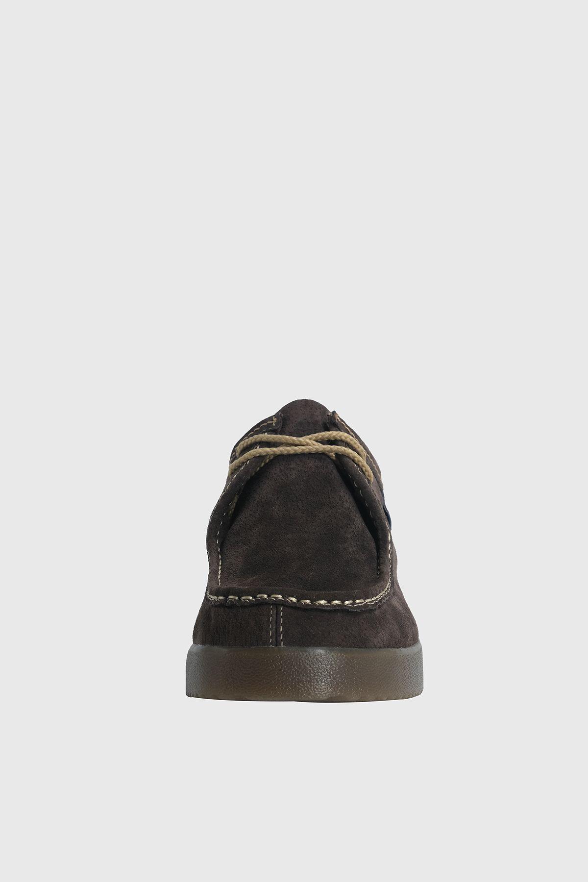 Zapato de Cuero Casual Café Thamrin London Adixt-1
