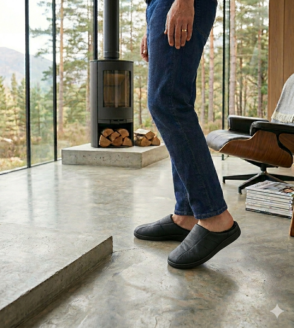 Pantufla Bastion Negro Passer-4