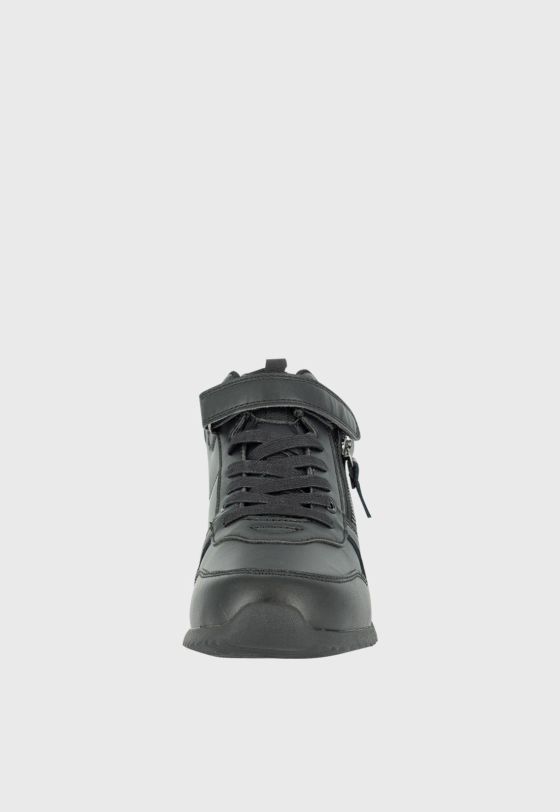 Zapato Escolar Luna Negro Alquimia-2