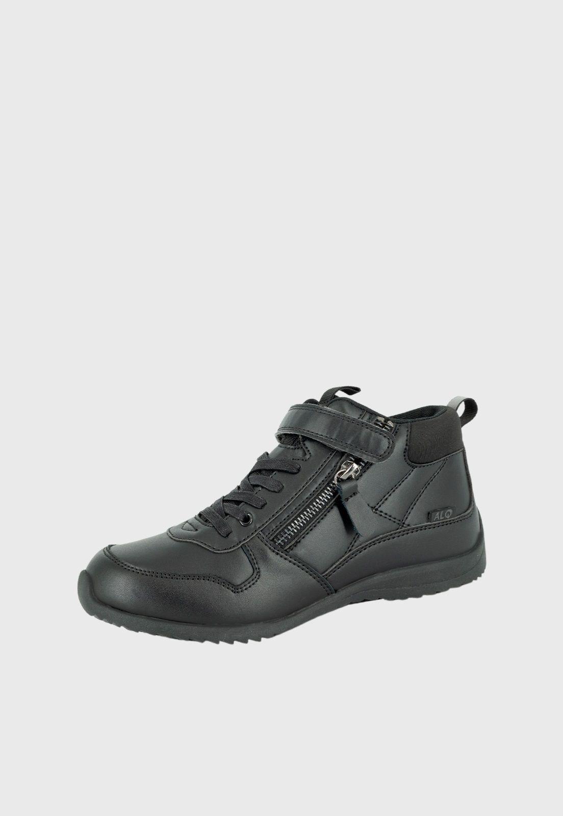 Zapato Escolar Luna Negro Alquimia-0