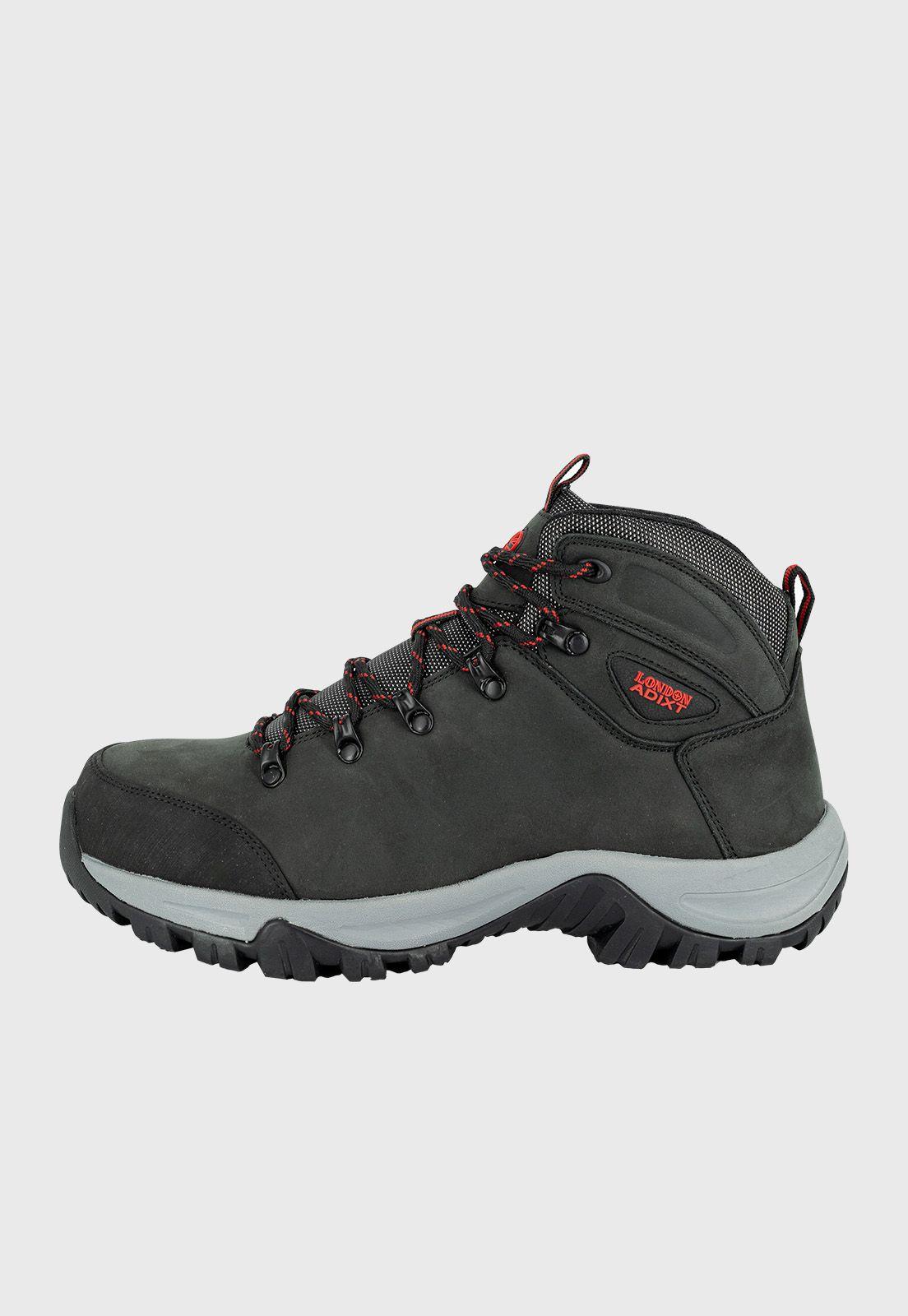 Botin con Punta de Acero Niger Negro London Adixt-1
