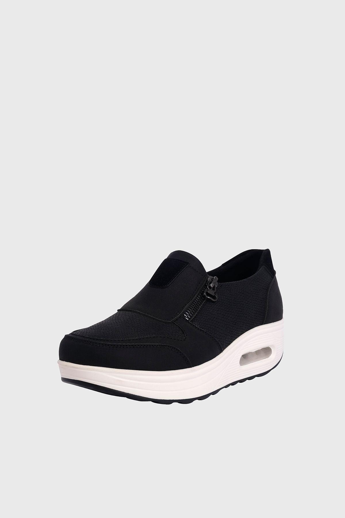 Zapatilla Araqiel Negro Alquimia-0