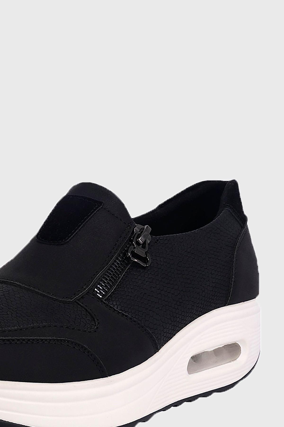 Zapatilla Araqiel Negro Alquimia-3