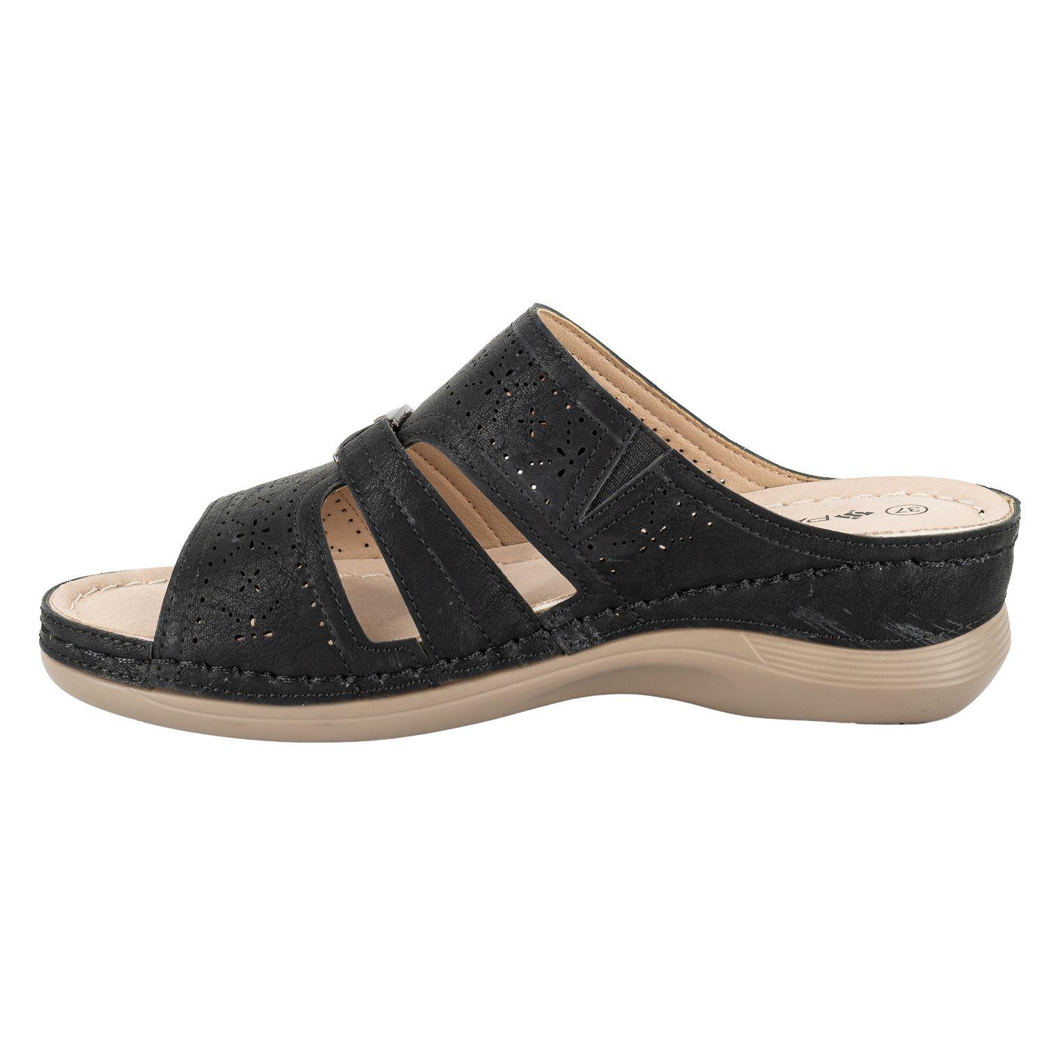Sandalia Confort Scalo Negro Passer-2