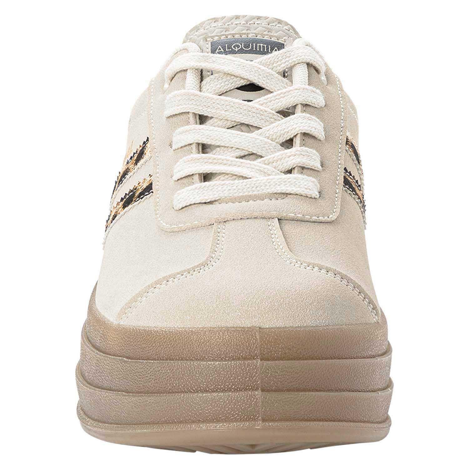 Zapatilla Lesser Beige Print Alquimia-2