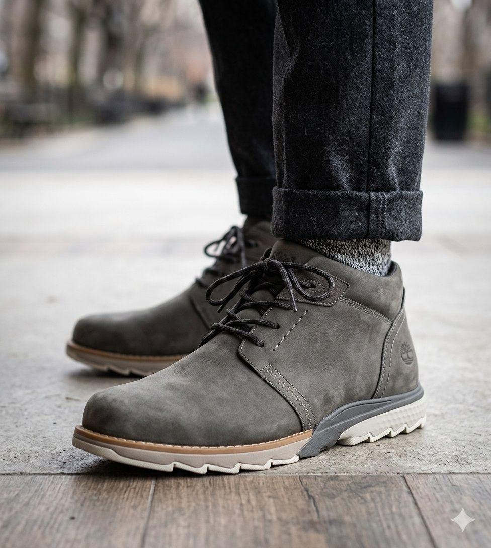 Botin de Cuero Boja Verde London Adixt-4