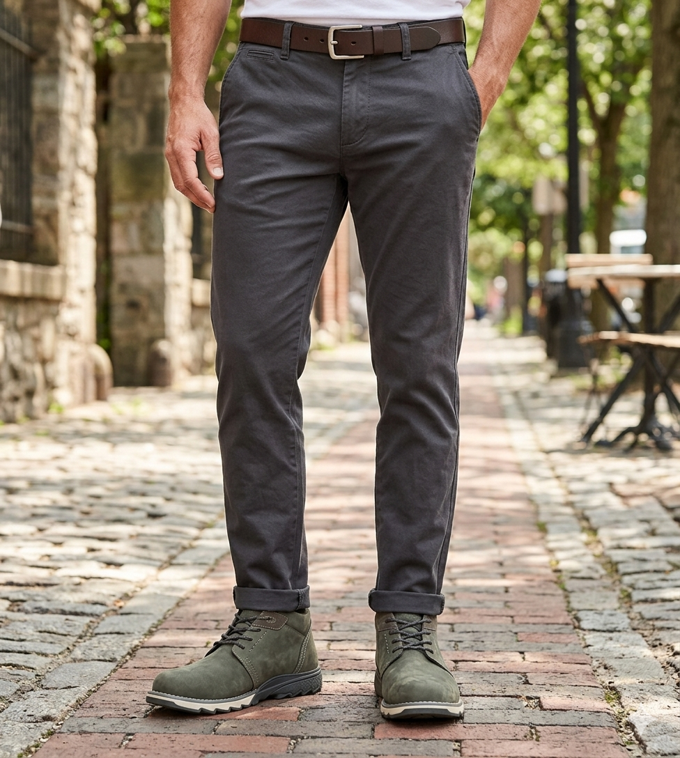 Botin de Cuero Boja Verde London Adixt-4