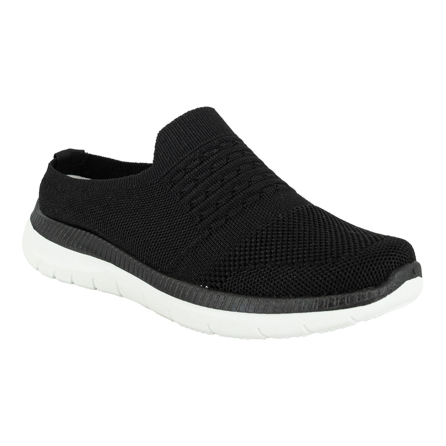 Zapatilla sin Talón Xena Negro Alquimia-1