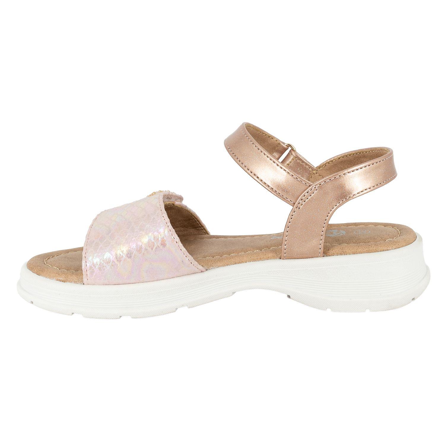 Sandalia con Velcro Aral Rosado Bamboo-2