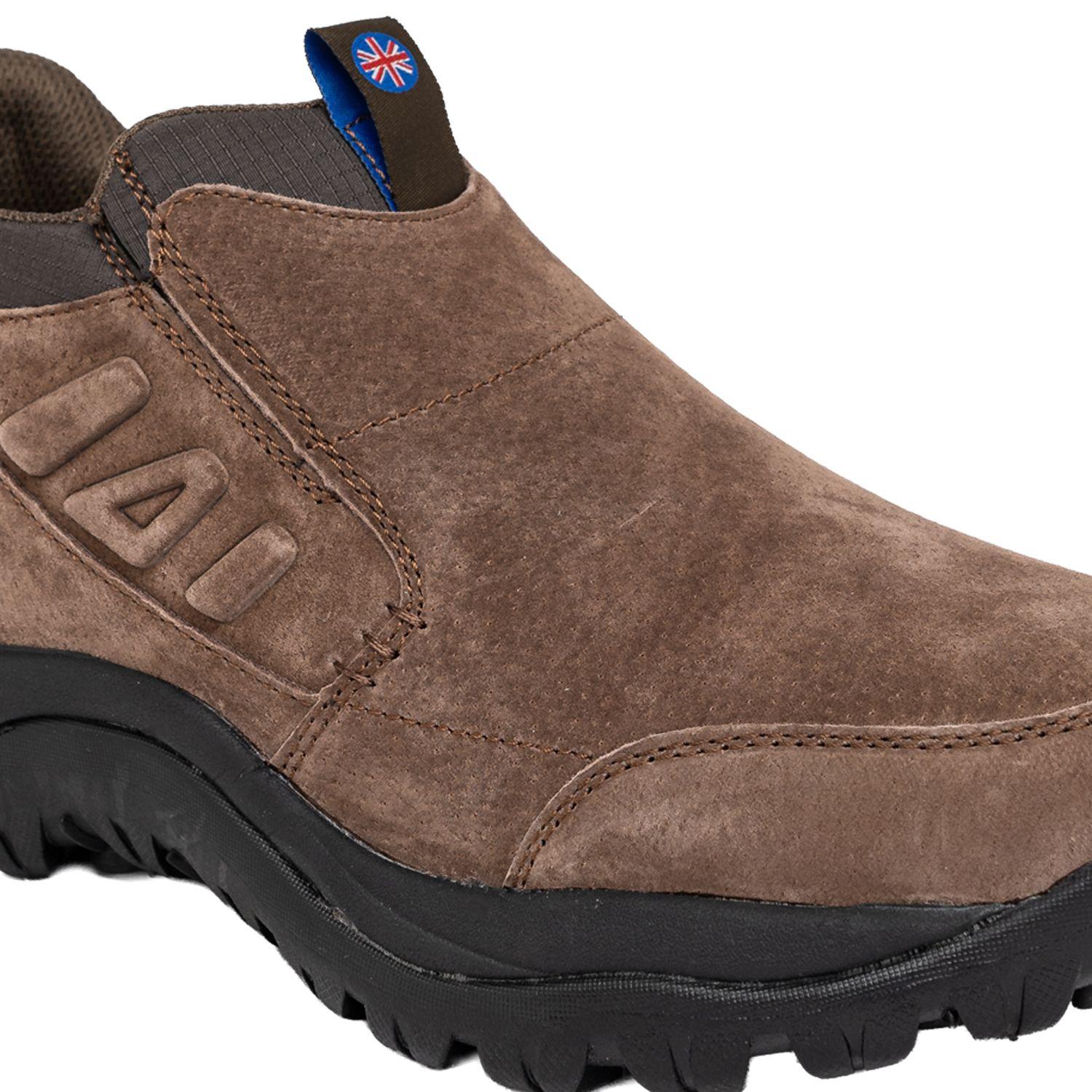 Botin de Cuero Cota Cafe London Adixt-4