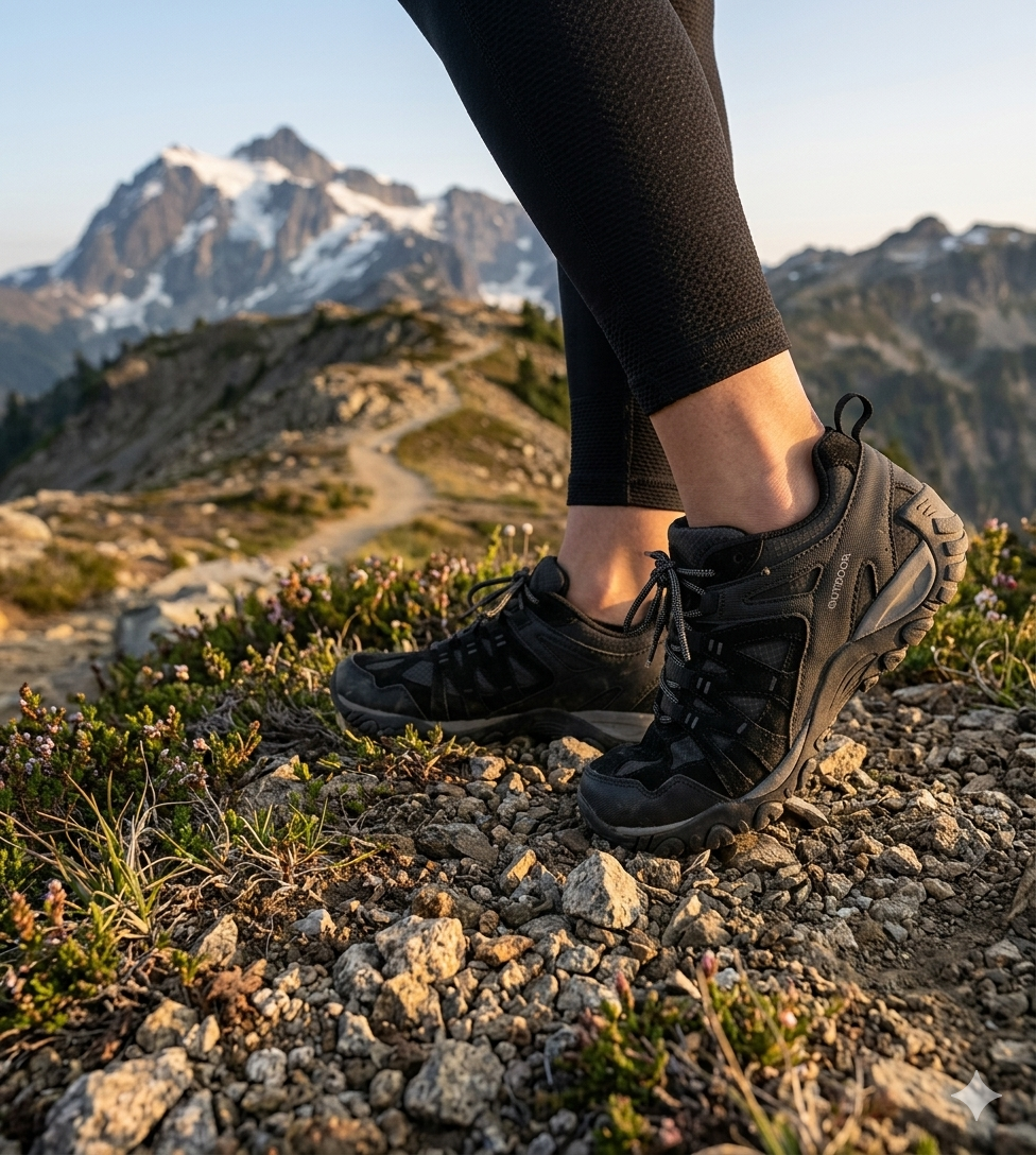 Zapatilla Outdoor Bretta Negro UNS-4