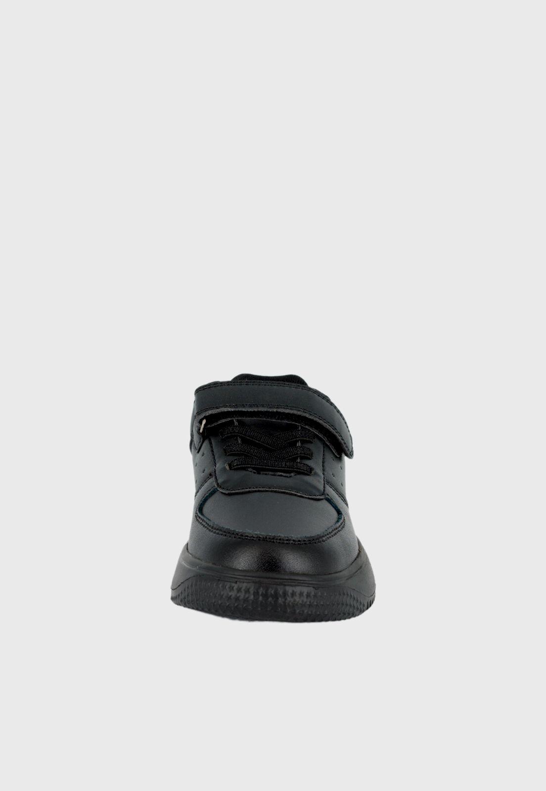 Zapatilla Escolar Lezat Negro UNS-2