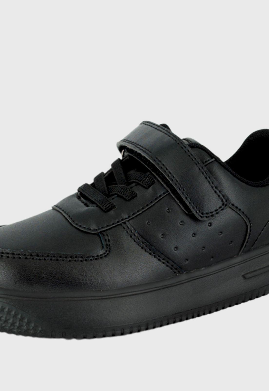 Zapatilla Escolar Lezat Negro UNS-3