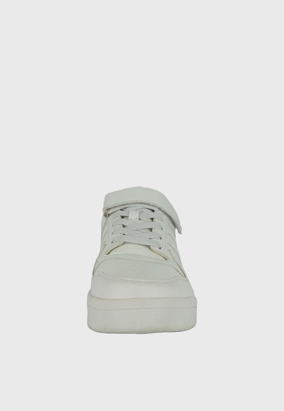 Zapatilla Escolar Posy Blanco UNS-2
