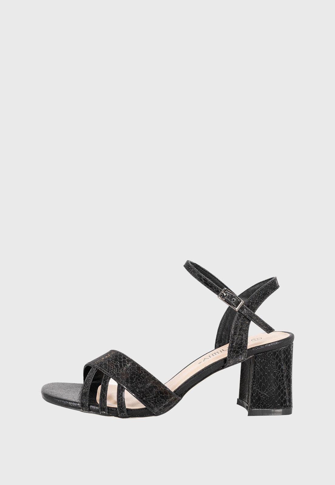 Sandalia de Vestir Heid Negro Alquimia-1