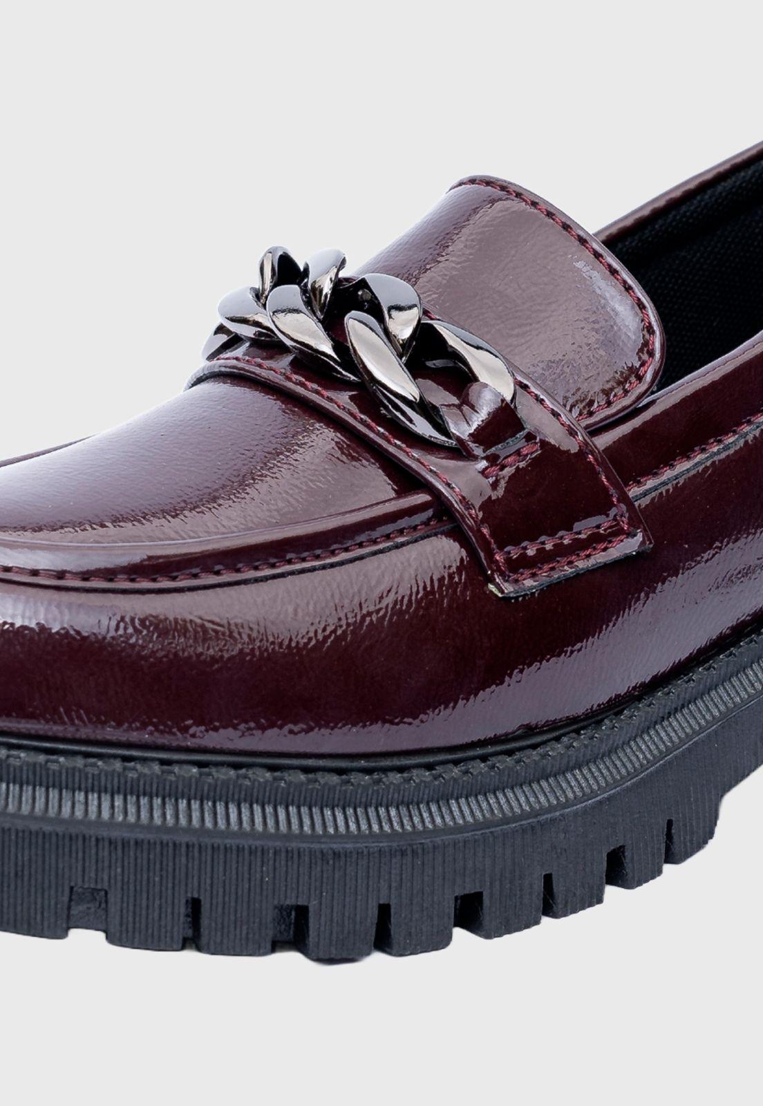 Mocasin Ituri Burdeo Charol Alquimia-3