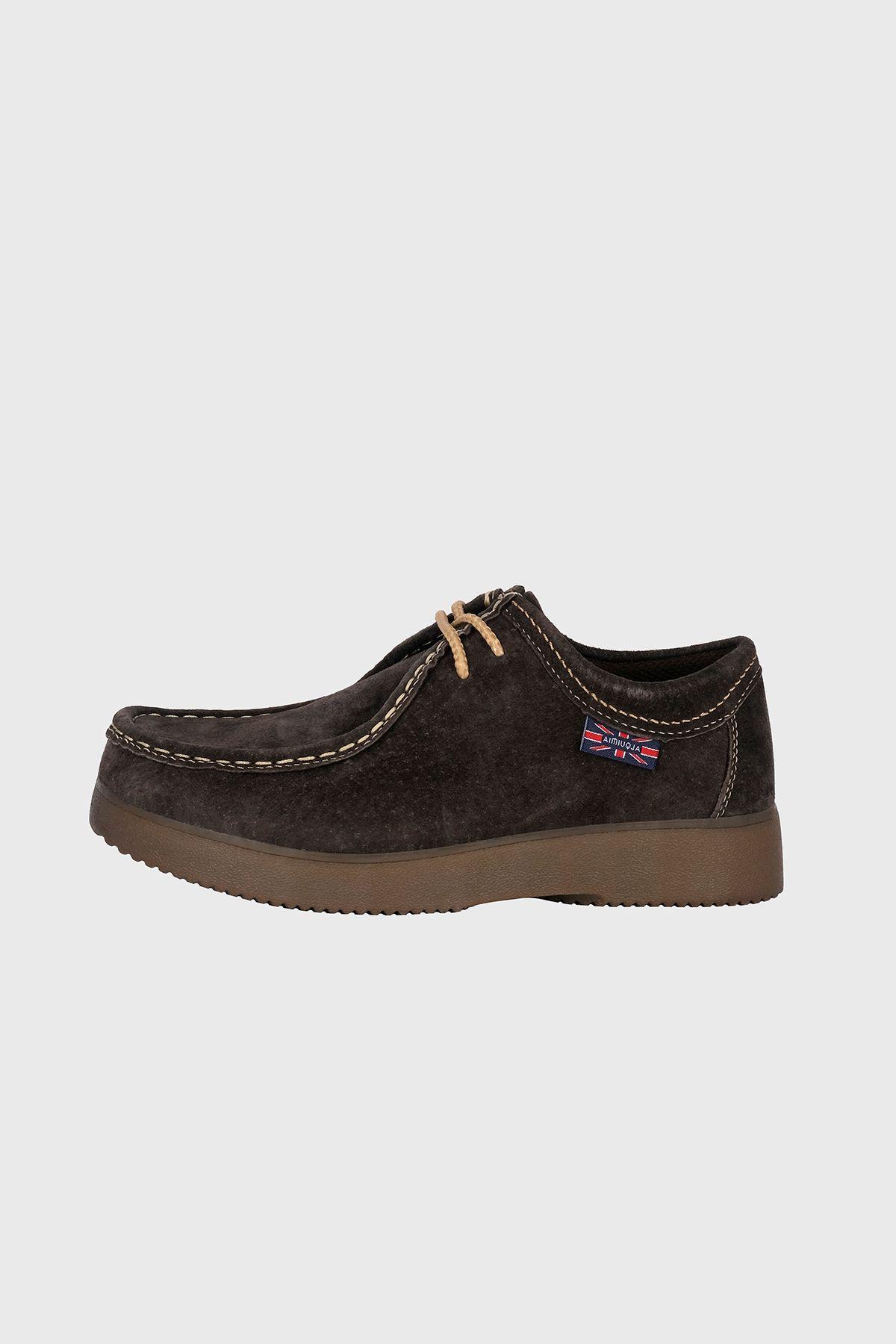 Mocasin de Cuero Soira Café Alquimia-1