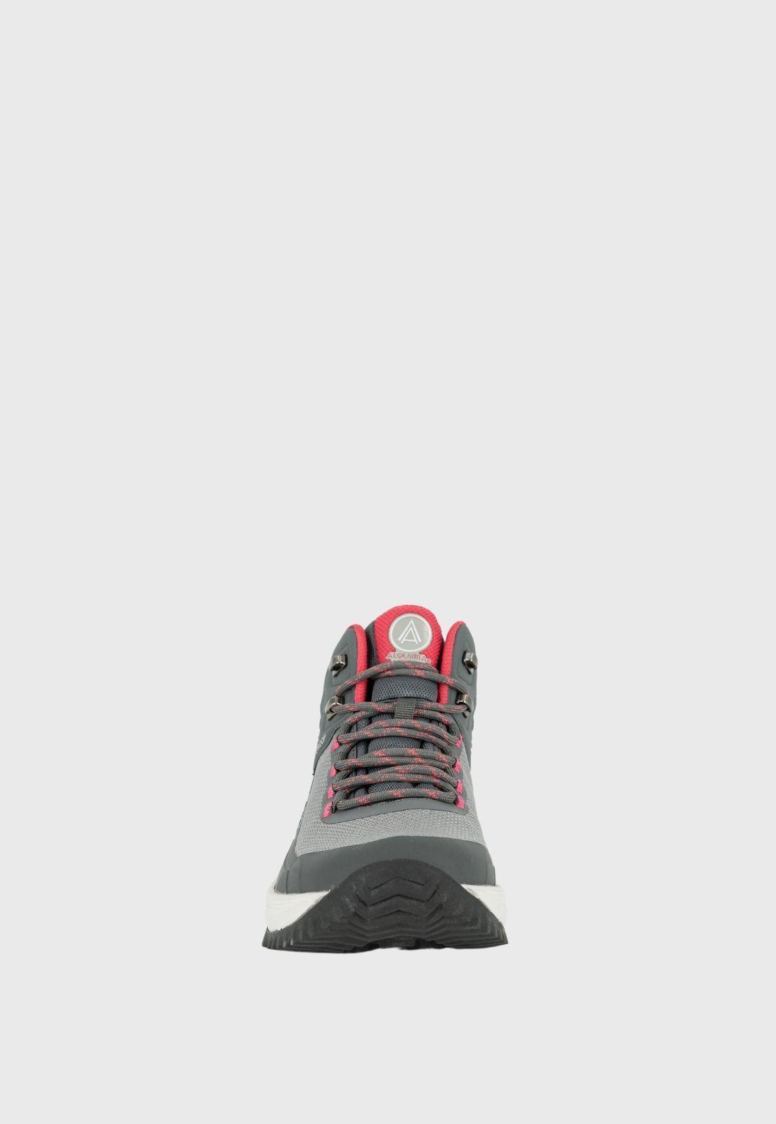 Botin Outdoor Waterproof Rosal Gris Alquimia-2