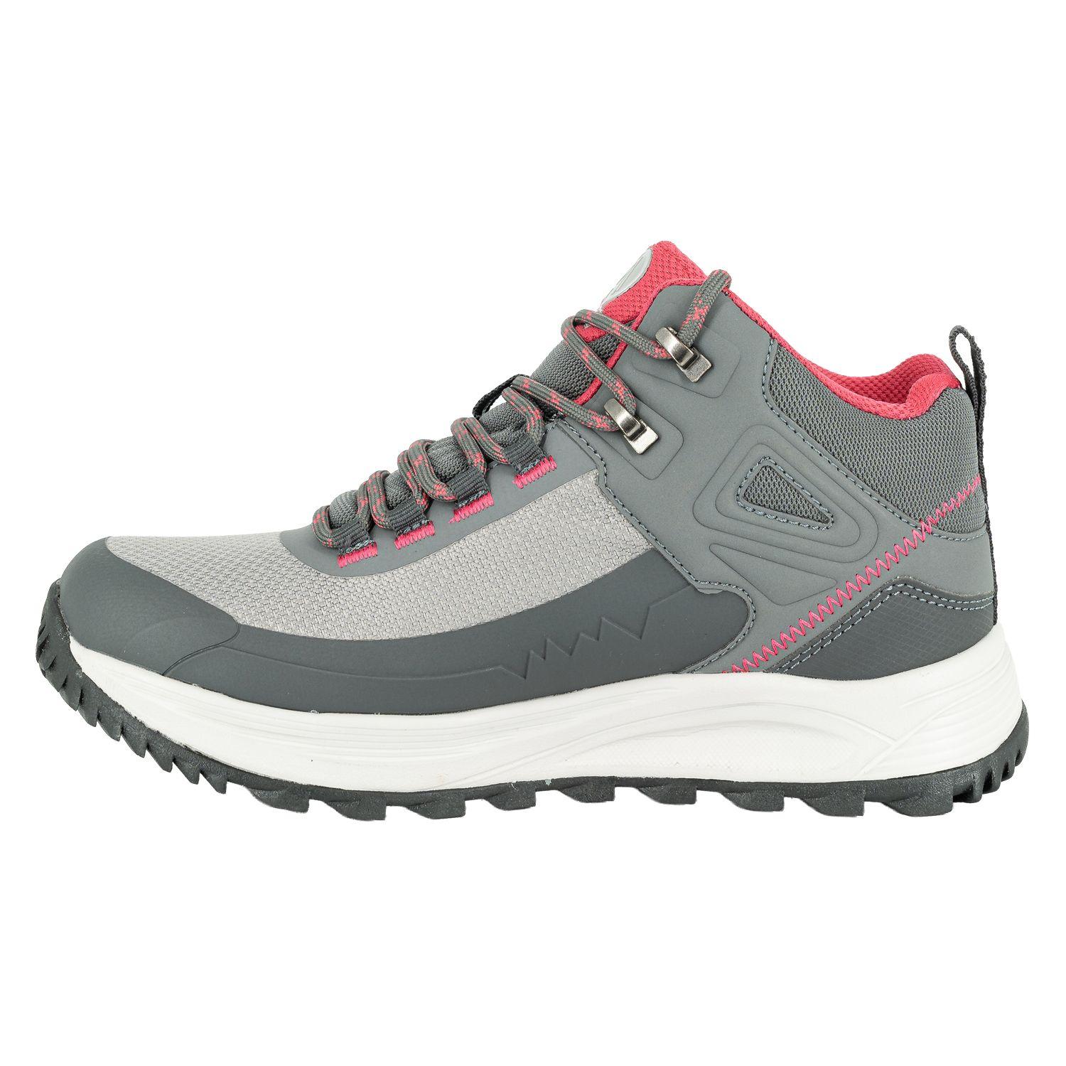 Botin Outdoor Waterproof Rosal Gris Alquimia-2