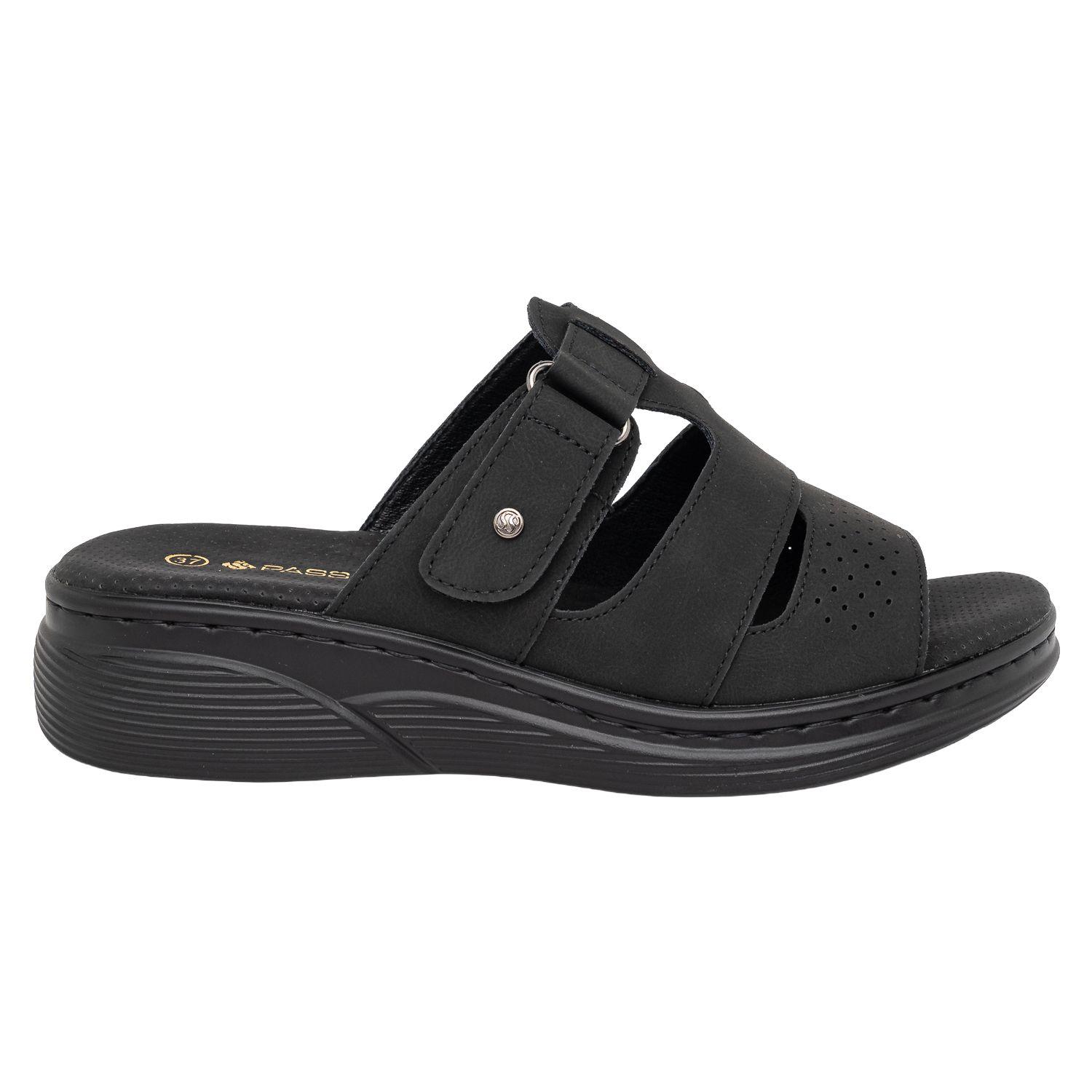 Sandalia Dore Negro Passer-0