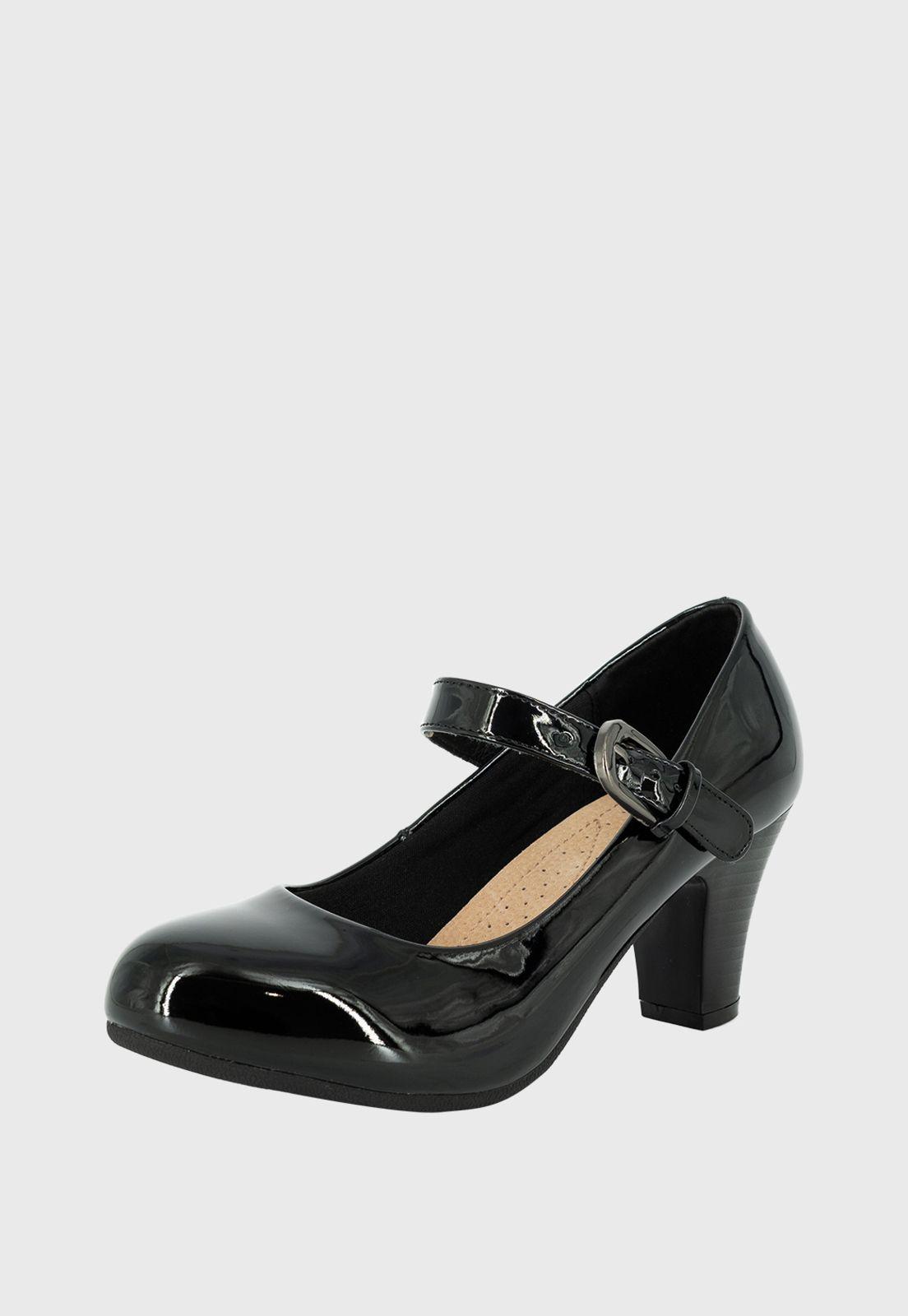 Zapato Cueca Formal Clot Negro Charol Alquimia-0