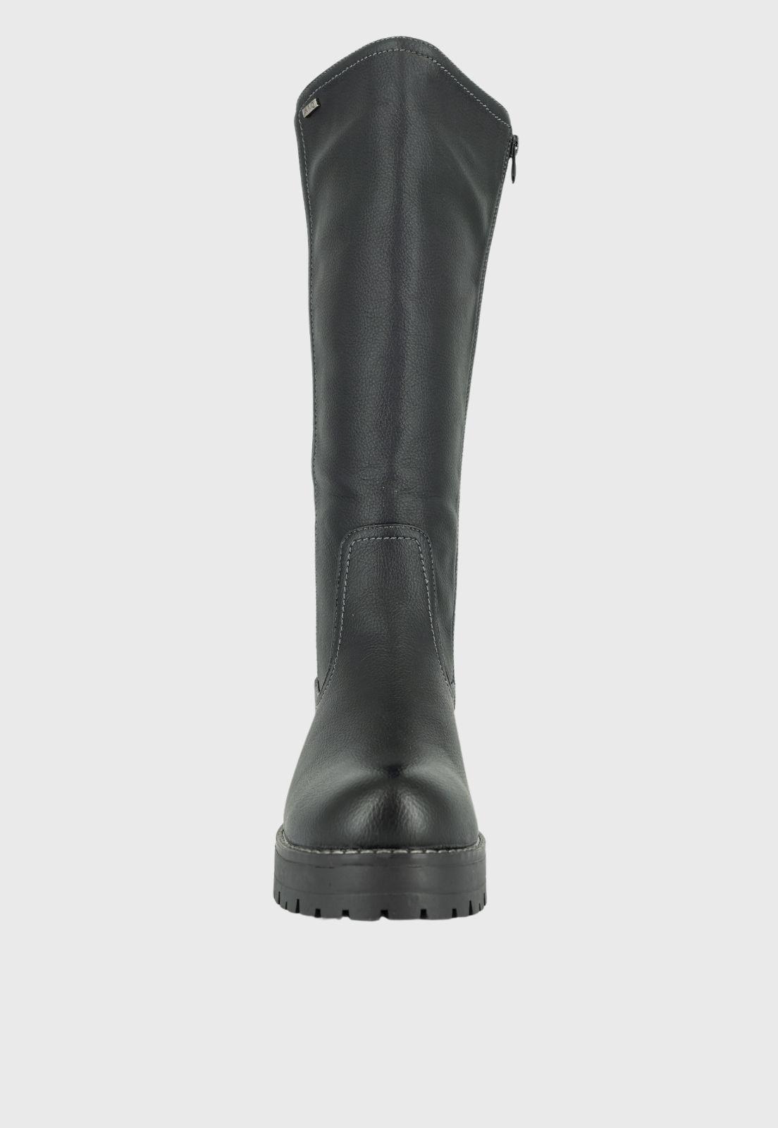 Bota Larga Linne Negro Alquimia-2