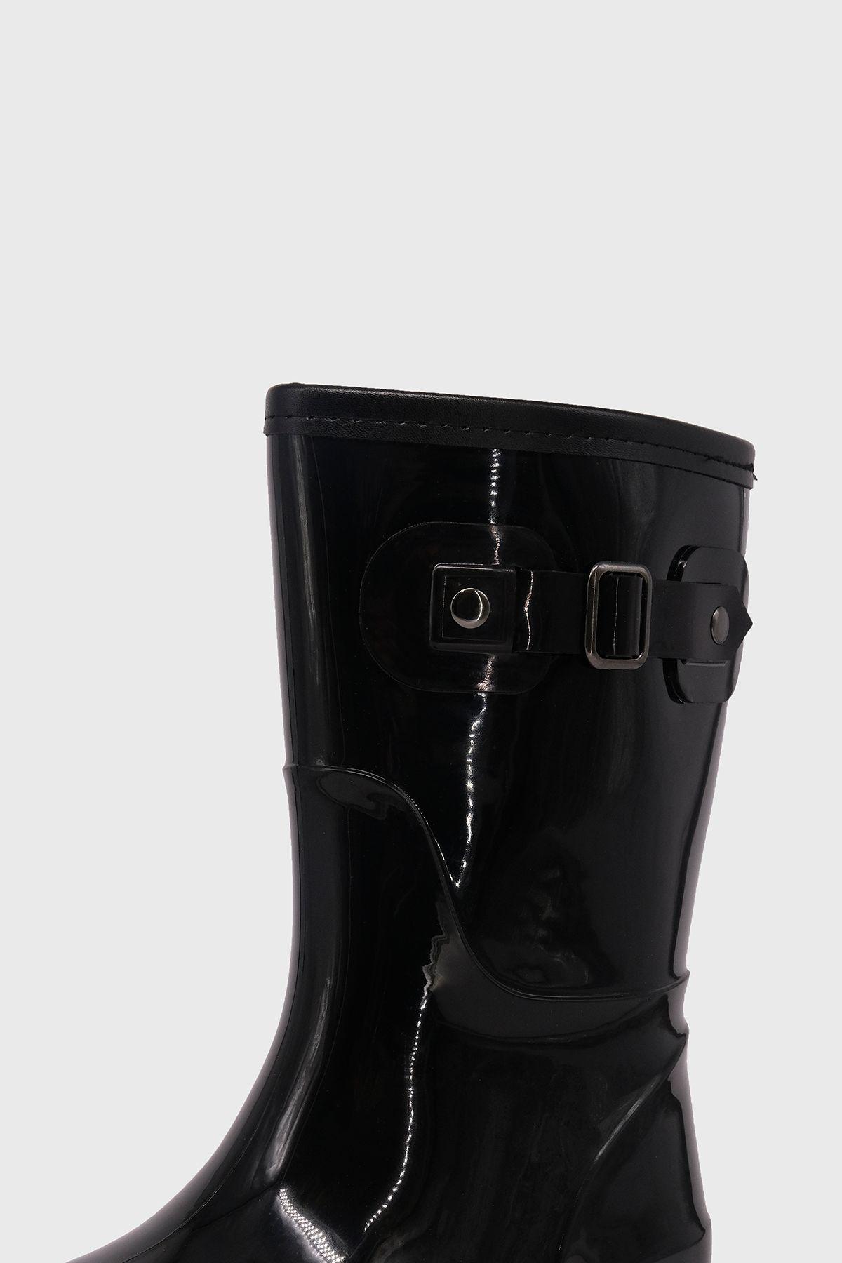 Bota de Agua con Polar Cressida Negro Alquimia-3