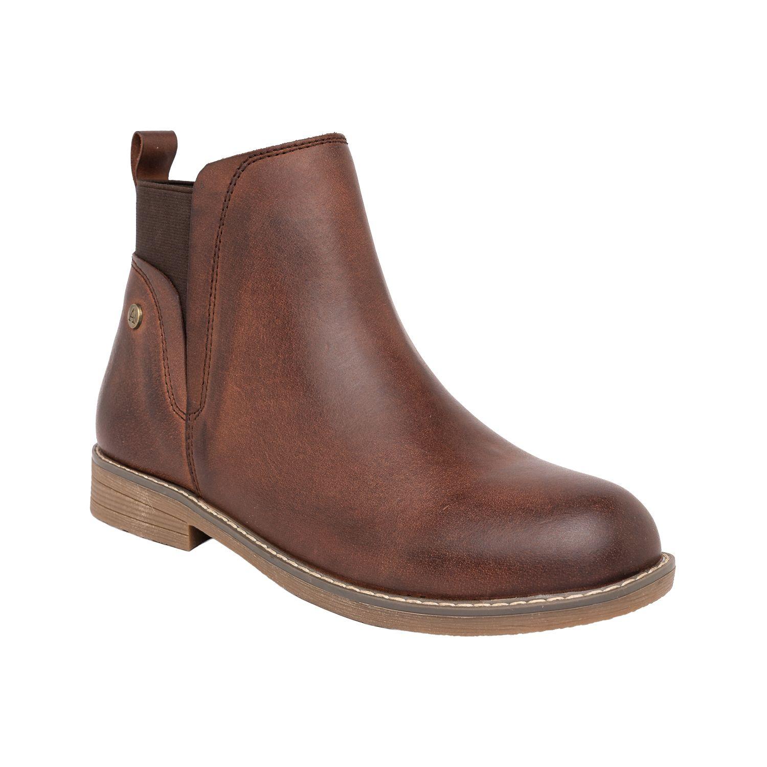 Botin de Cuero Doret Café Alquimia-1