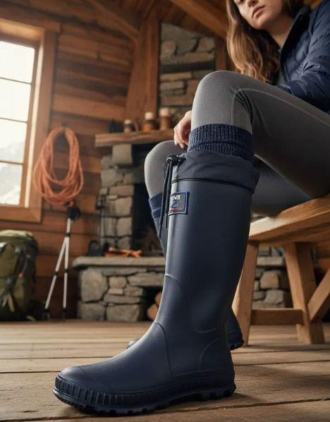 Bota de Agua con Polar Namaka Azul UNS-4