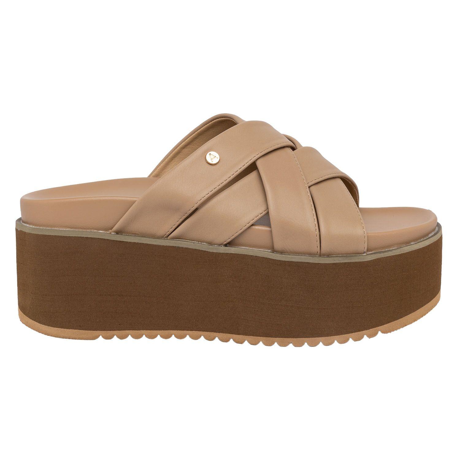 Sandalia Plataforma Kaira Beige Alquimia-0