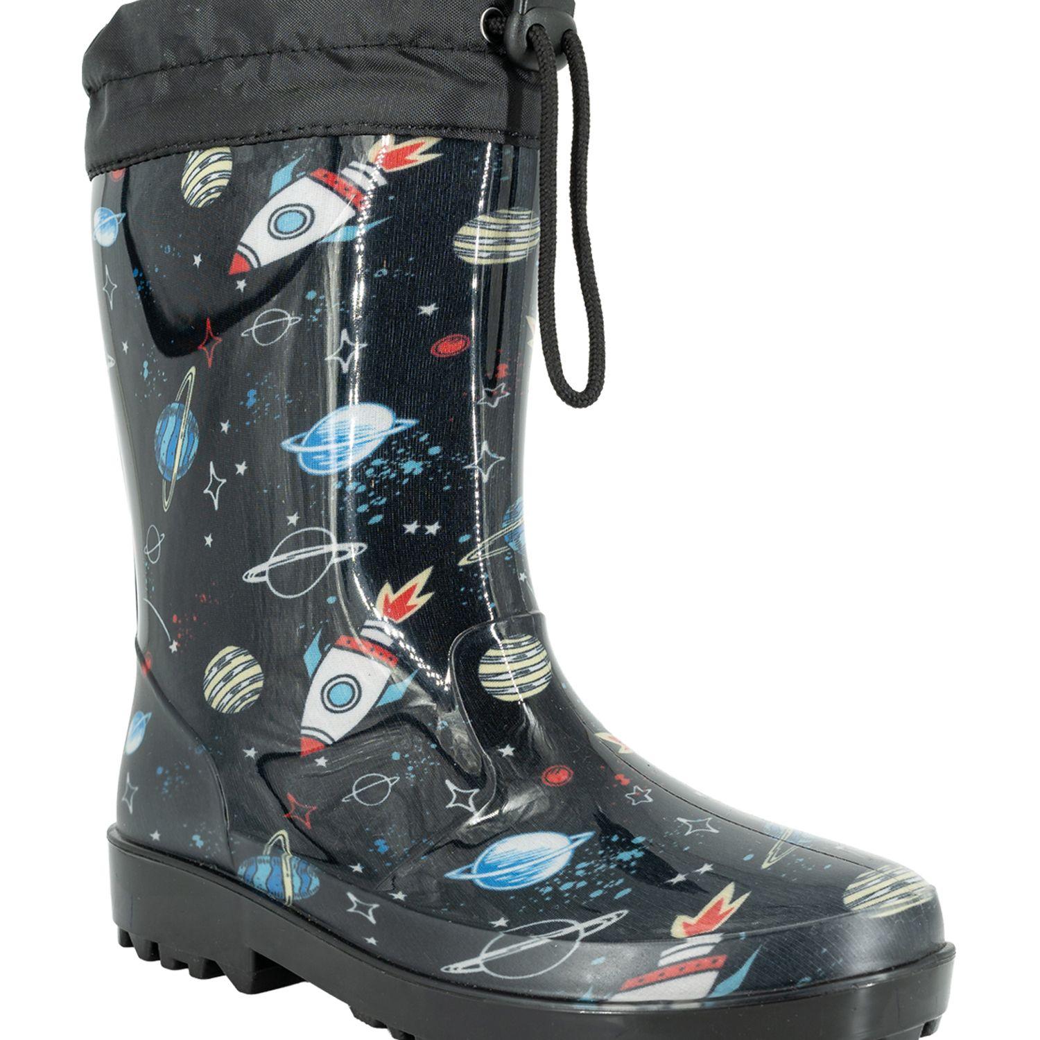 Bota de Agua con Polar Calet Negro Bamboo-3