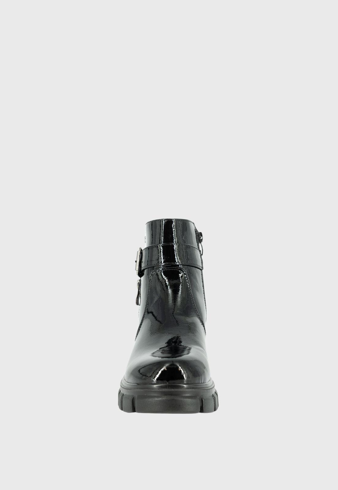 Botin Fleuret Negro Charol Alquimia-2