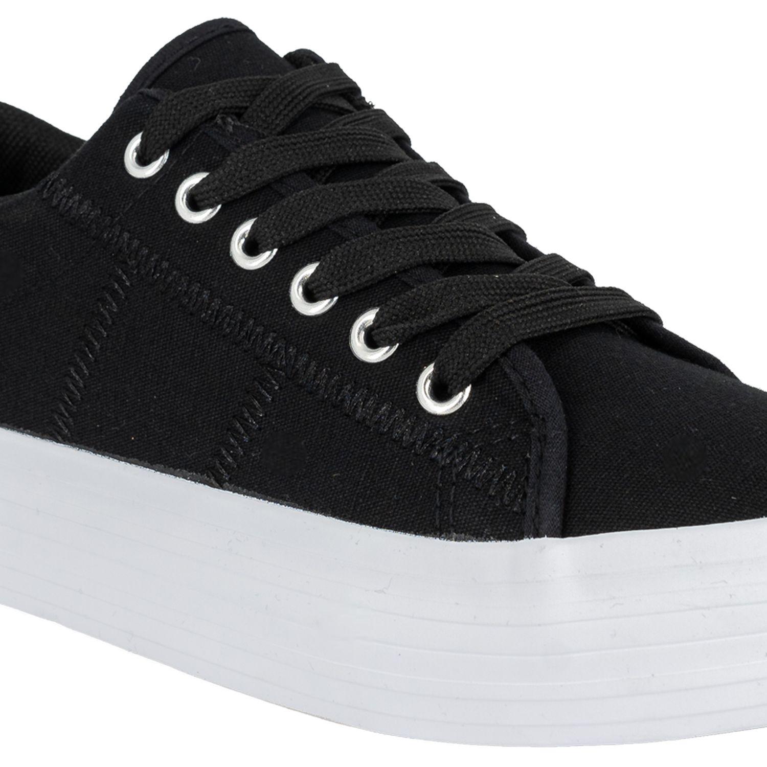 Zapatilla Escolar Sangli Negra Alquimia-4