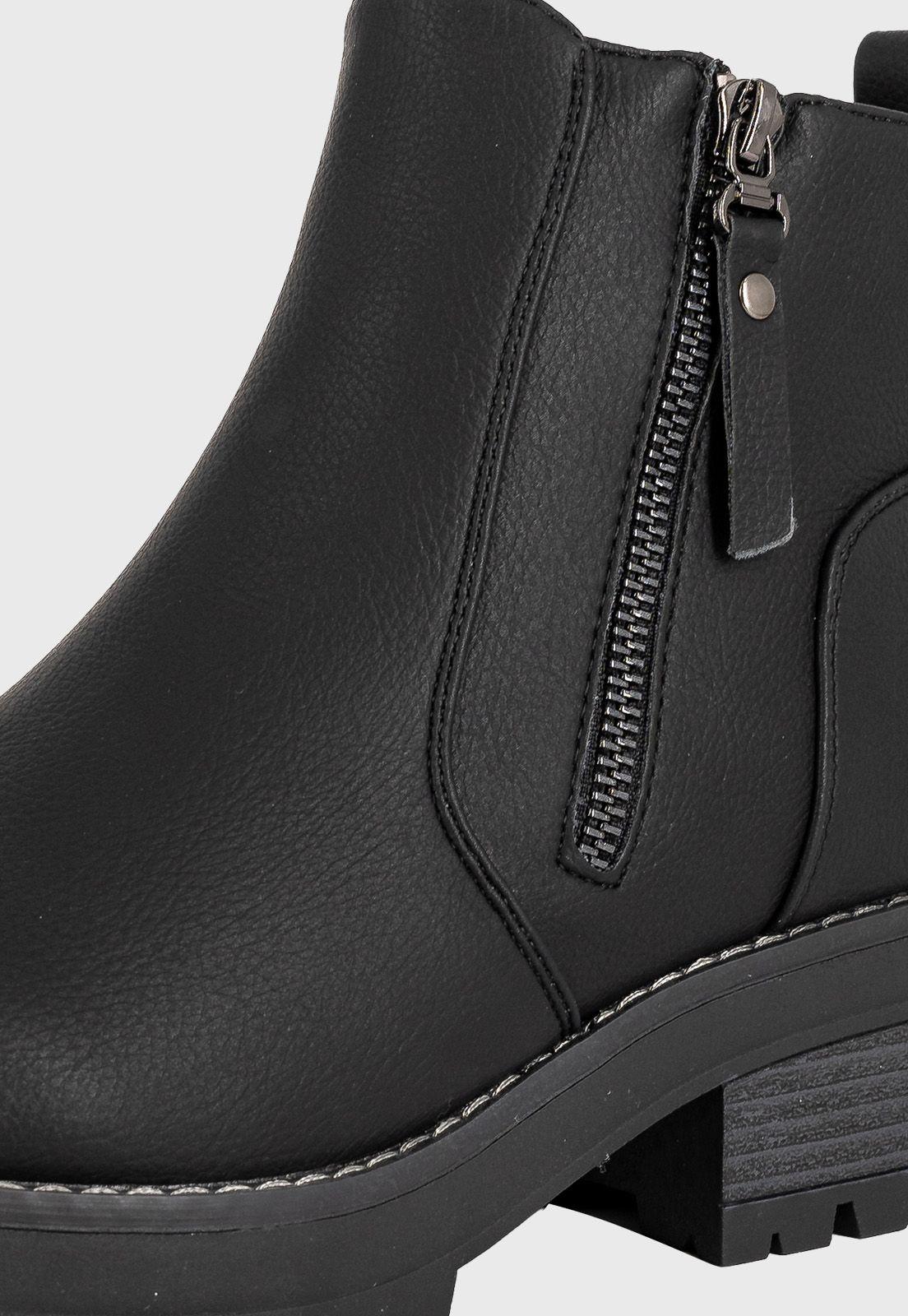 Botin Viole Negro Alquimia-4